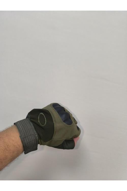 Tatical Yarım Motosiklet Ve Scooter Eldiveni Yeşil Veya Siyah