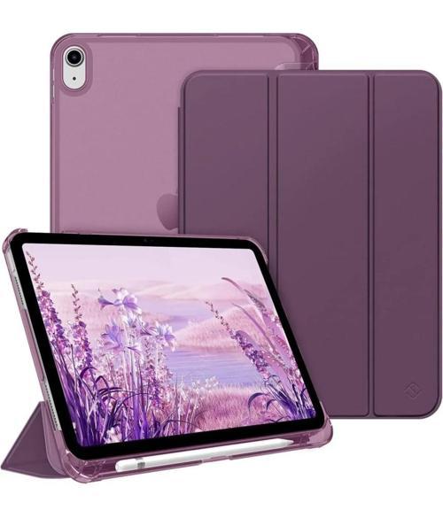 Apple iPad 11.Nesil A16 11inç/10.Nesil 10.9inç Kılıf Flip Cover Kalem Bölmeli PC Case