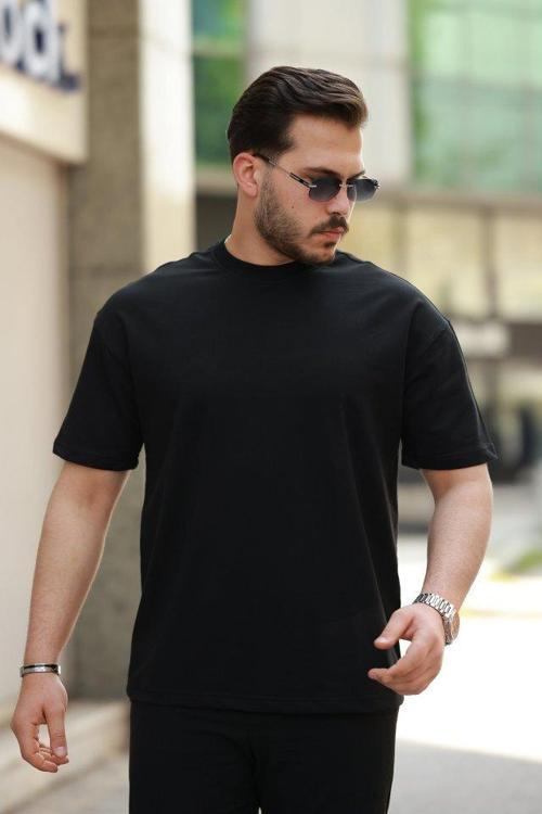 Erkek Kısa Kollu Basic Oversize Tshirt