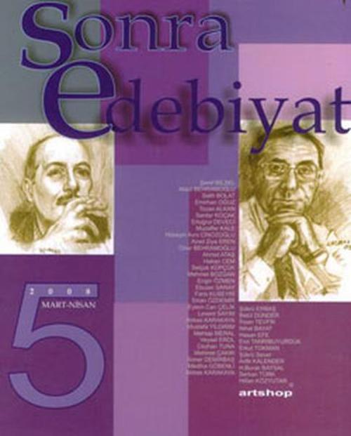 Artshop Yayıncılık Sonra Edebiyat 5