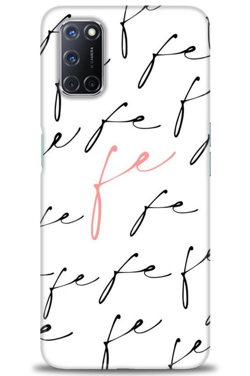 Oppo A92 Kılıf HD Baskılı Kılıf - Fe