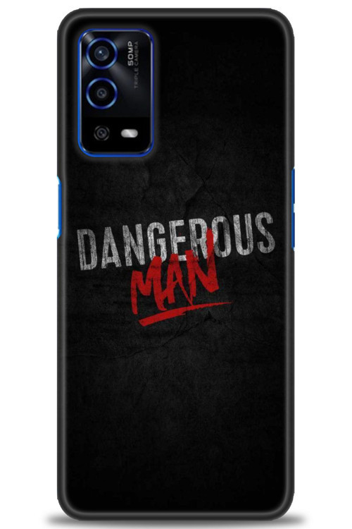 Oppo A55 Kılıf HD Baskılı Kılıf - Dangerous Man