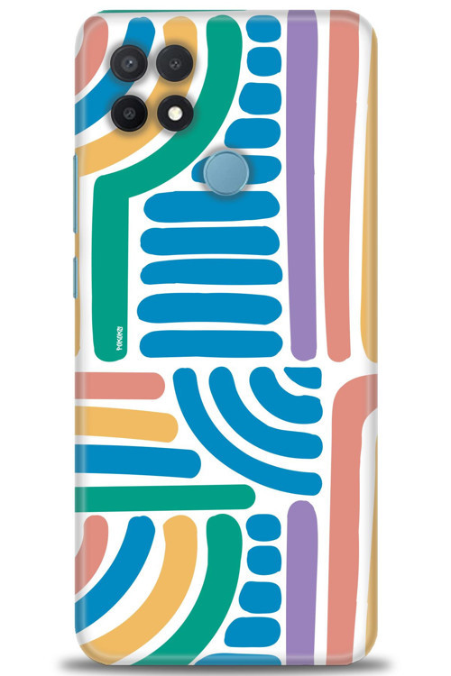 Oppo A15S Kılıf HD Baskılı Kılıf - Joy
