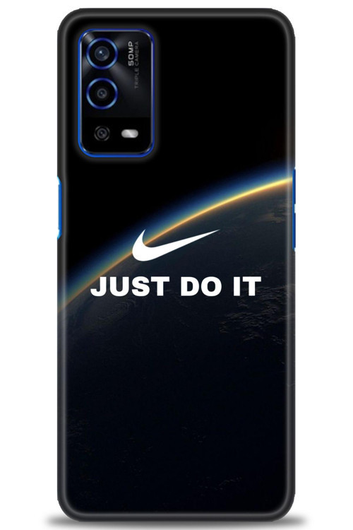 Oppo A55 Kılıf HD Baskılı Kılıf - Nike Dünya