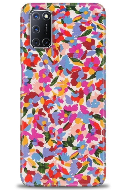 Oppo A92 Kılıf HD Baskılı Kılıf - Renkli Baskı