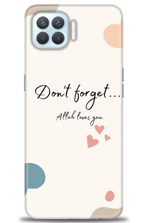 Oppo Reno 4 Lite Kılıf HD Baskılı Kılıf - Fragile