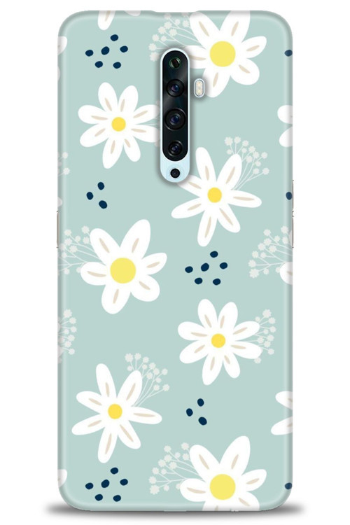 Oppo Reno 2Z Kılıf HD Baskılı Kılıf - Papatyalar