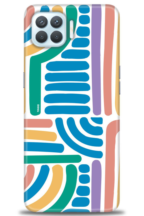 Oppo Reno 4 Lite Kılıf HD Baskılı Kılıf - Joy