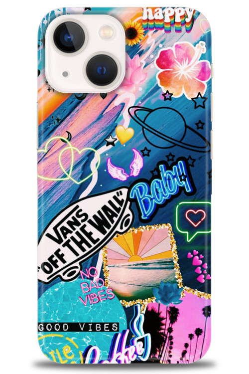 iPhone 15 Plus Kılıf HD Baskılı Kılıf - Happy Vans