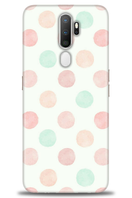 Oppo A9 2020 Kılıf HD Baskılı Kılıf - Blue Pink