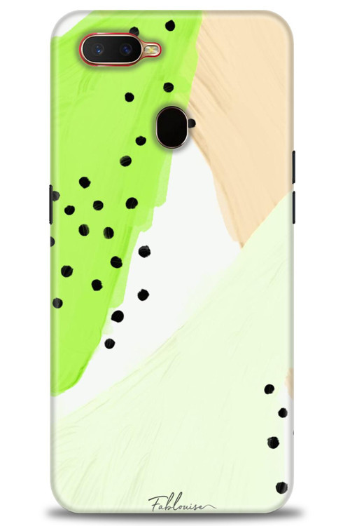 Oppo A5S Kılıf HD Baskılı Kılıf - Fıstık Yeşili