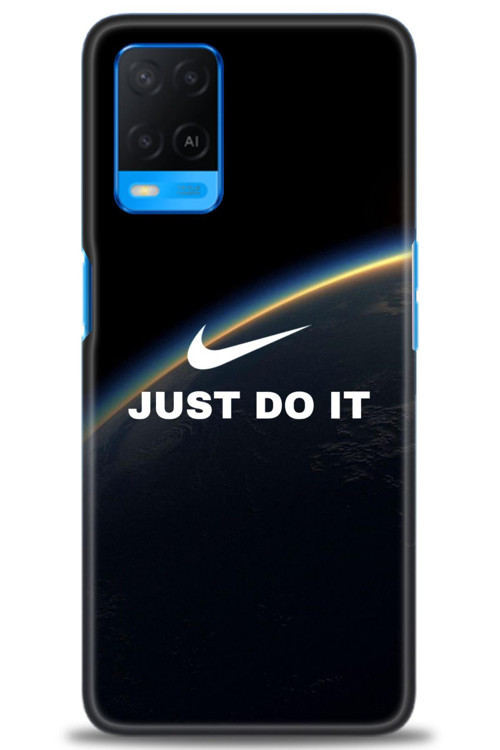 Oppo A54 Kılıf HD Baskılı Kılıf - Nike Dünya