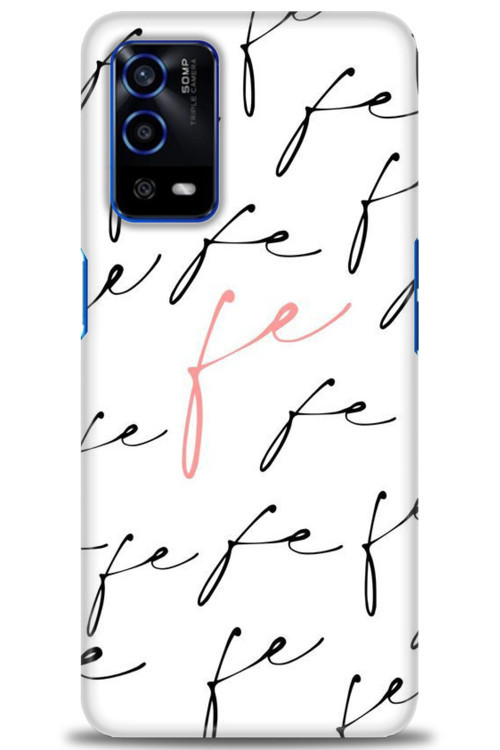 Oppo A55 Kılıf HD Baskılı Kılıf - Fe