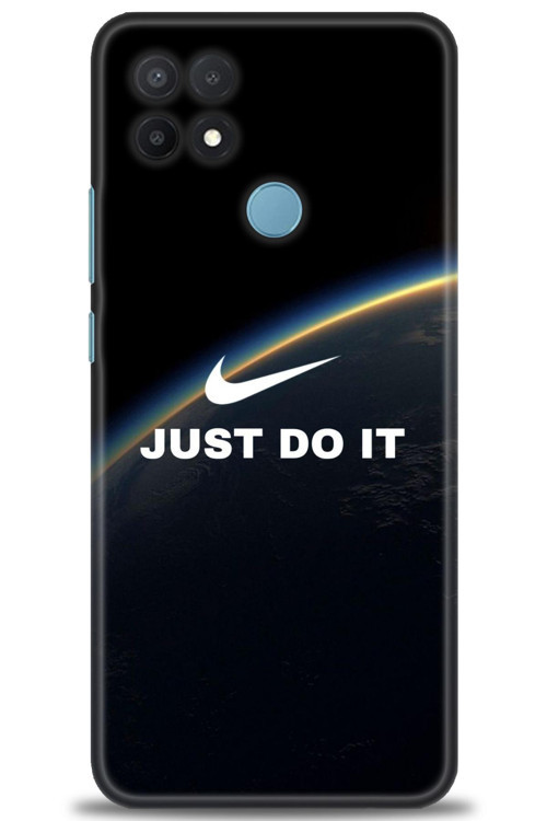 Oppo A15 Kılıf HD Baskılı Kılıf - Nike Dünya