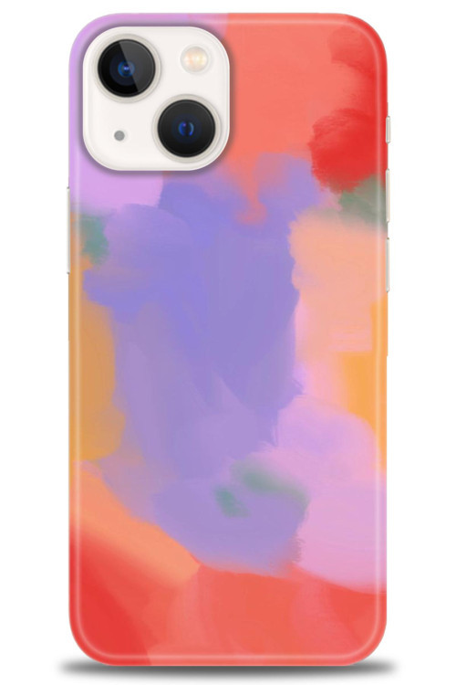 iPhone 15 Plus Kılıf HD Baskılı Kılıf - Kırmızı