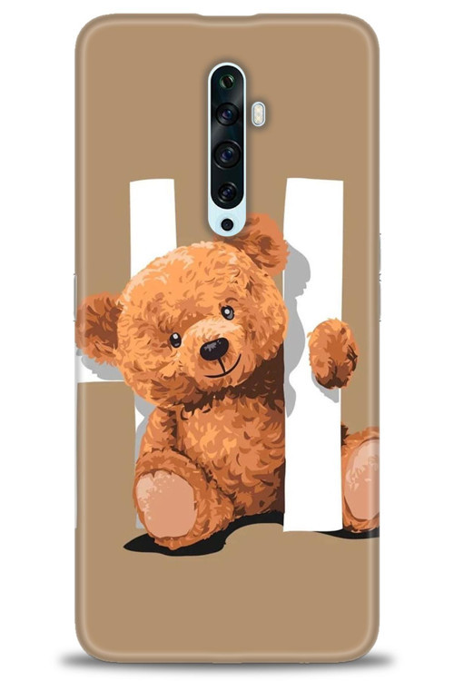 Oppo Reno 2Z Kılıf HD Baskılı Kılıf - Teddy Hı