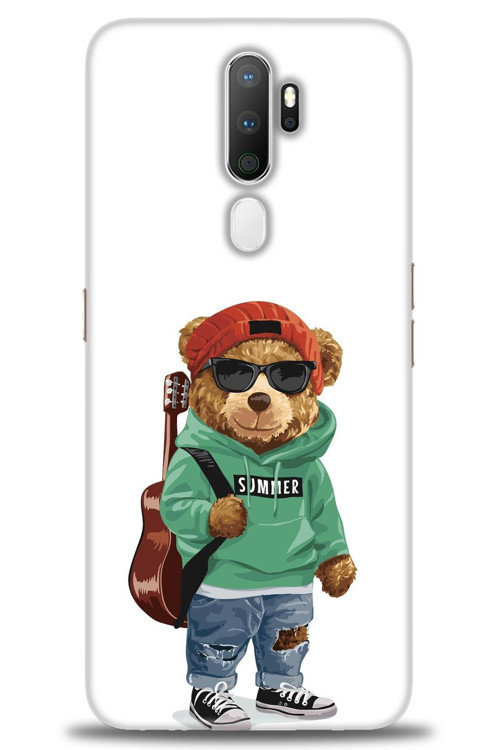 Oppo A9 2020 Kılıf HD Baskılı Kılıf - Teddy Bear