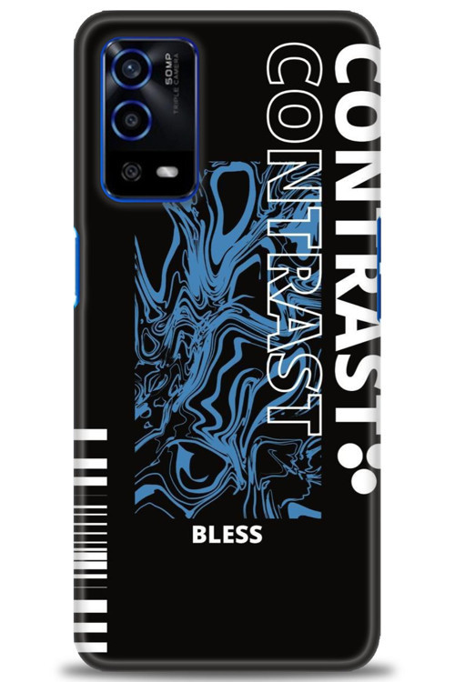 Oppo A55 Kılıf HD Baskılı Kılıf - Bless