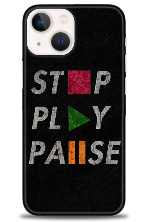 iPhone 15 Plus Kılıf HD Baskılı Kılıf - Stop Play