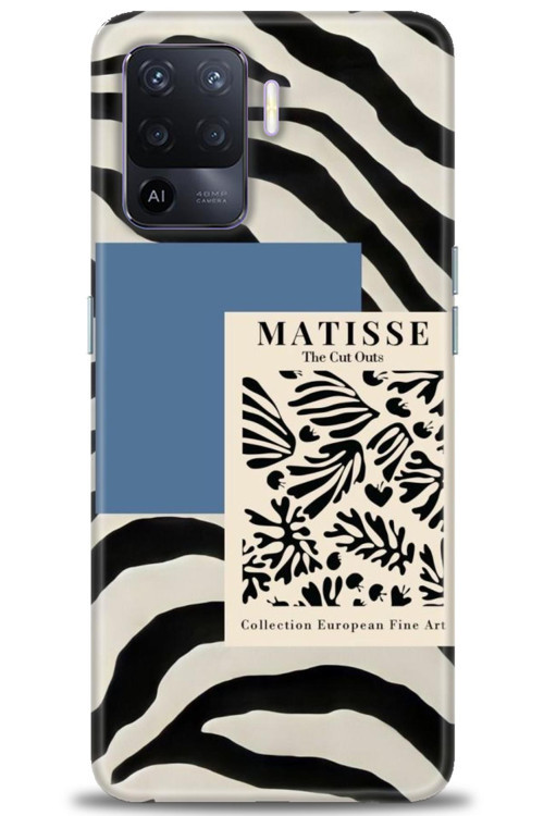 Oppo Reno 5 Lite Kılıf HD Baskılı Kılıf - Matisse