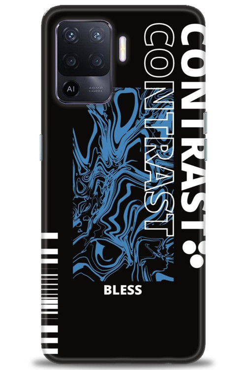 Oppo Reno 5 Lite Kılıf HD Baskılı Kılıf - Bless