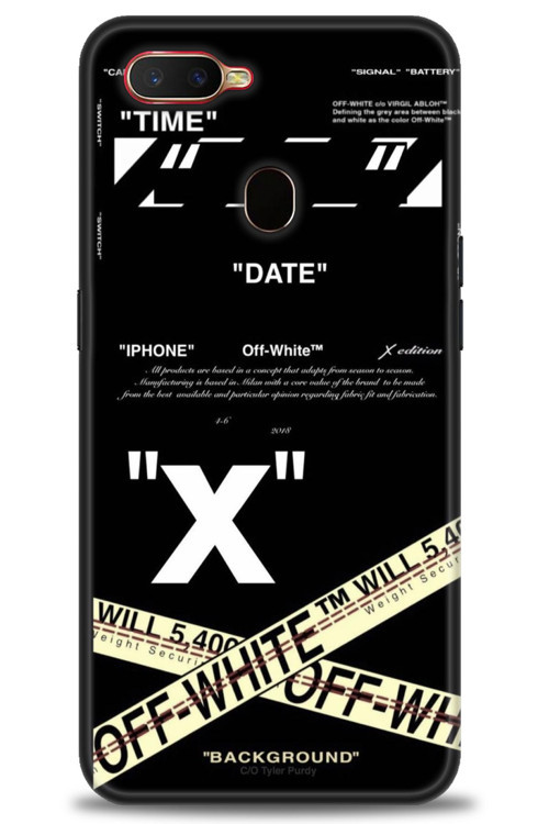 Oppo AX7 Kılıf HD Baskılı Kılıf - Date
