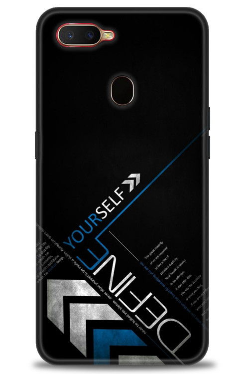 Oppo AX7 Kılıf HD Baskılı Kılıf - Yourself