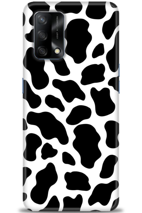 Oppo A74 Kılıf HD Baskılı Kılıf - İnek