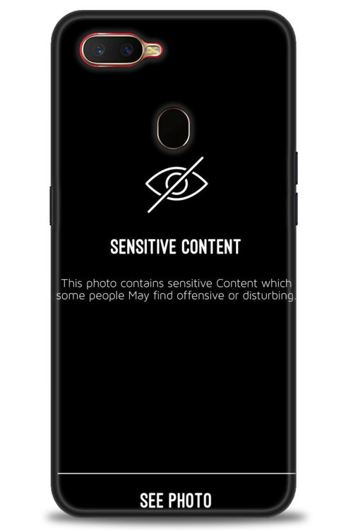 Oppo AX7 Kılıf HD Baskılı Kılıf - Sensitive Content
