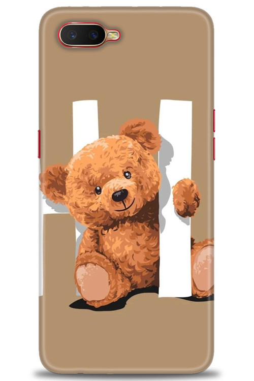 Oppo RX17 Neo Kılıf HD Baskılı Kılıf - Teddy Hı