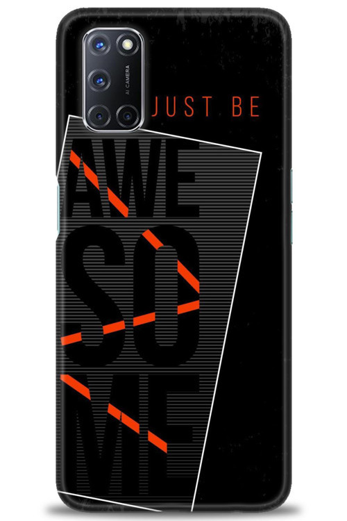 Oppo A72 Kılıf HD Baskılı Kılıf - Awesome