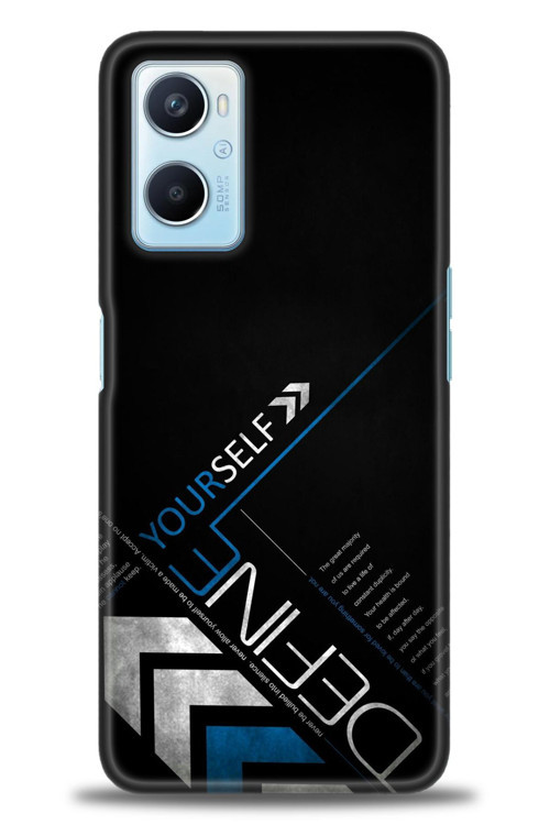 Oppo A96 4G Kılıf HD Baskılı Kılıf - Yourself