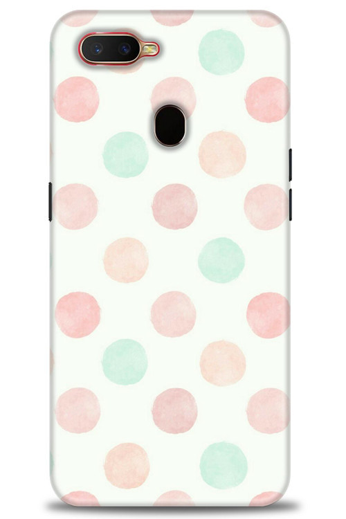 Oppo AX7 Kılıf HD Baskılı Kılıf - Blue Pink