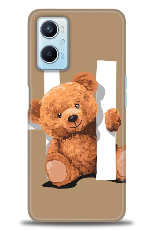 Oppo A96 4G Kılıf HD Baskılı Kılıf - Teddy Hı