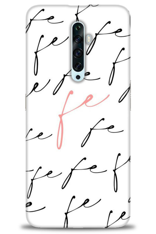 Oppo Reno 2Z Kılıf HD Baskılı Kılıf - Fe