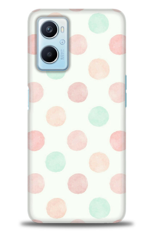 Oppo A96 4G Kılıf HD Baskılı Kılıf - Blue Pink