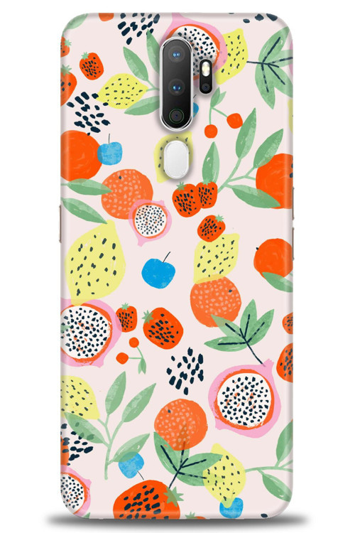 Oppo A9 2020 Kılıf HD Baskılı Kılıf - Ejder Meyvesi