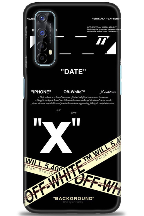 Realme 7 Kılıf HD Baskılı Kılıf - Date
