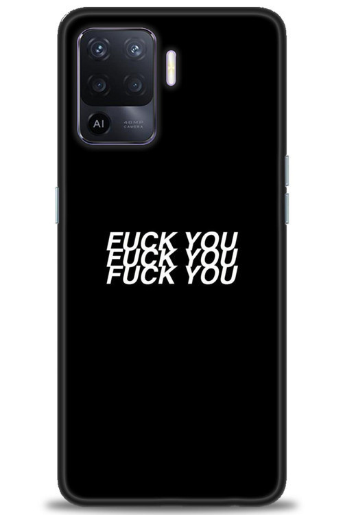 Oppo Reno 5 Lite Kılıf HD Baskılı Kılıf - You You You