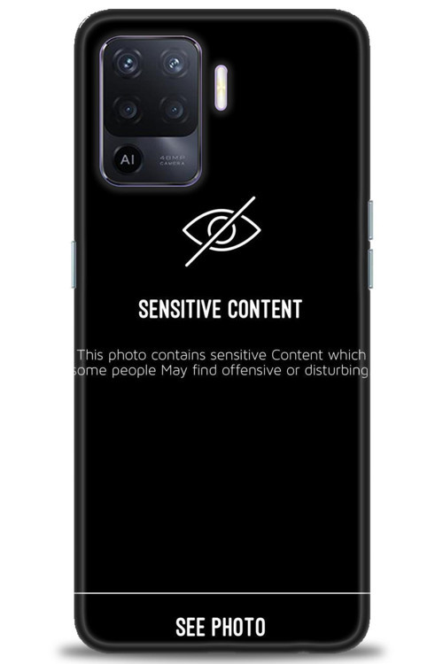 Oppo Reno 5 Lite Kılıf HD Baskılı Kılıf - Sensitive Content