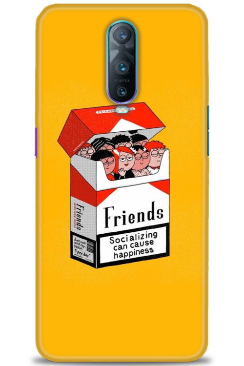 Oppo RX17 Pro Kılıf HD Baskılı Kılıf - Friends