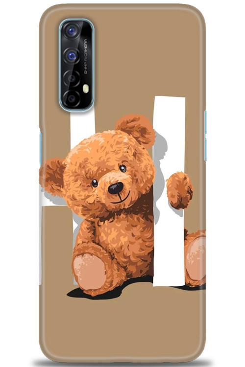 Realme 7 Kılıf HD Baskılı Kılıf - Teddy Hı