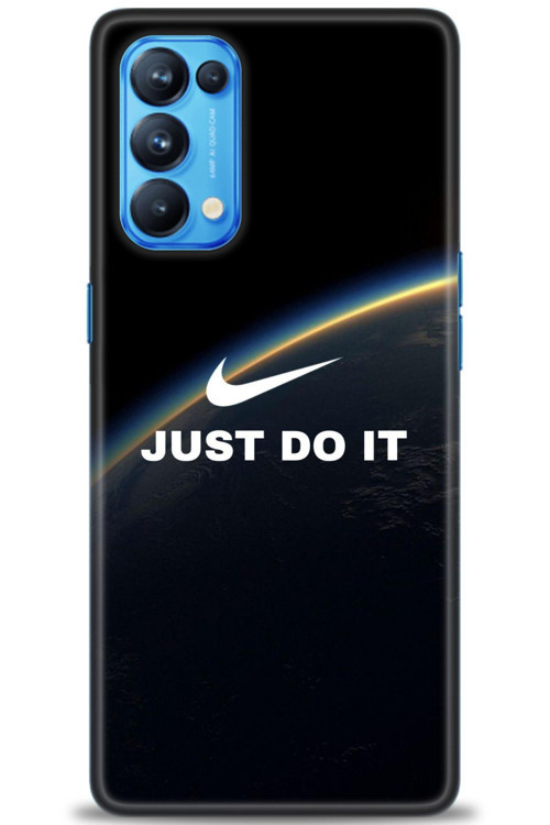 Oppo Reno 5 Pro Kılıf HD Baskılı Kılıf - Nike Dünya