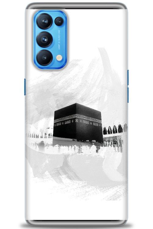 Oppo Reno 5 Pro Kılıf HD Baskılı Kılıf - Kabe-i Münevvere