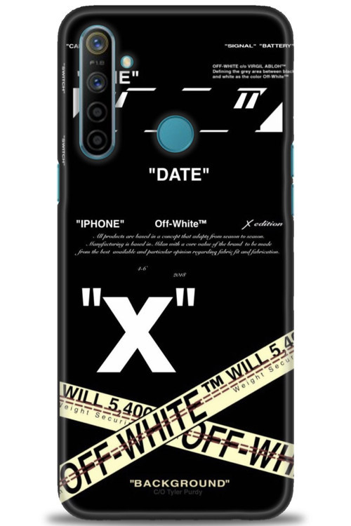 Realme 6i Kılıf HD Baskılı Kılıf - Date