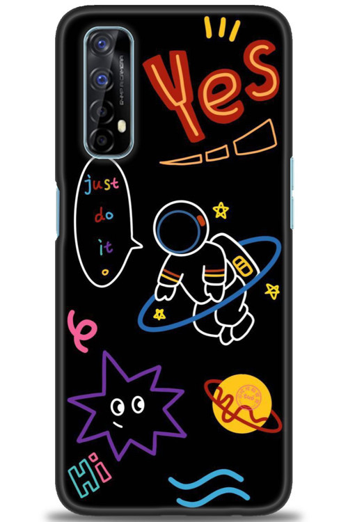 Realme 7 Kılıf HD Baskılı Kılıf - Yes