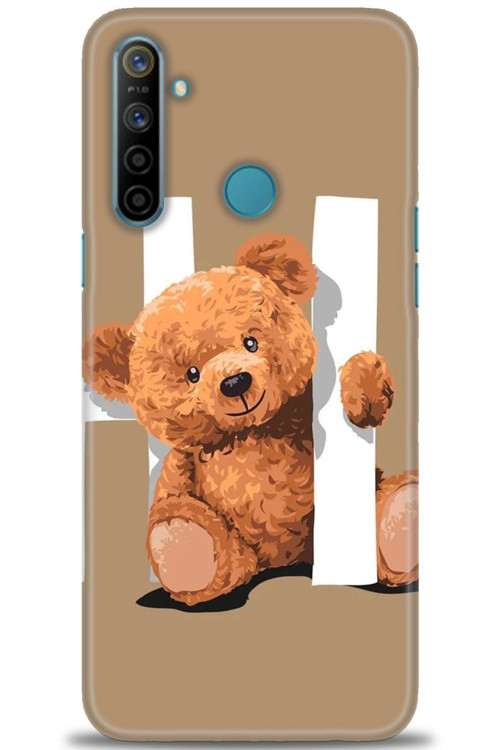Realme 6i Kılıf HD Baskılı Kılıf - Teddy Hı