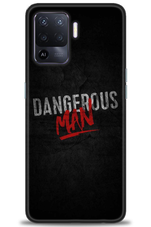 Oppo Reno 5 Lite Kılıf HD Baskılı Kılıf - Dangerous Man