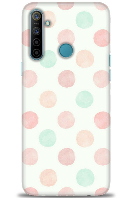 Realme 6i Kılıf HD Baskılı Kılıf - Blue Pink