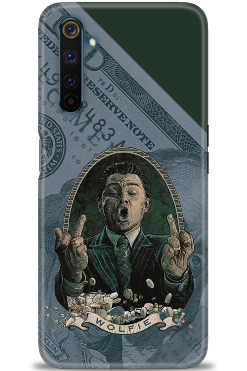 Realme 6 Pro Kılıf HD Baskılı Kılıf - Dolar